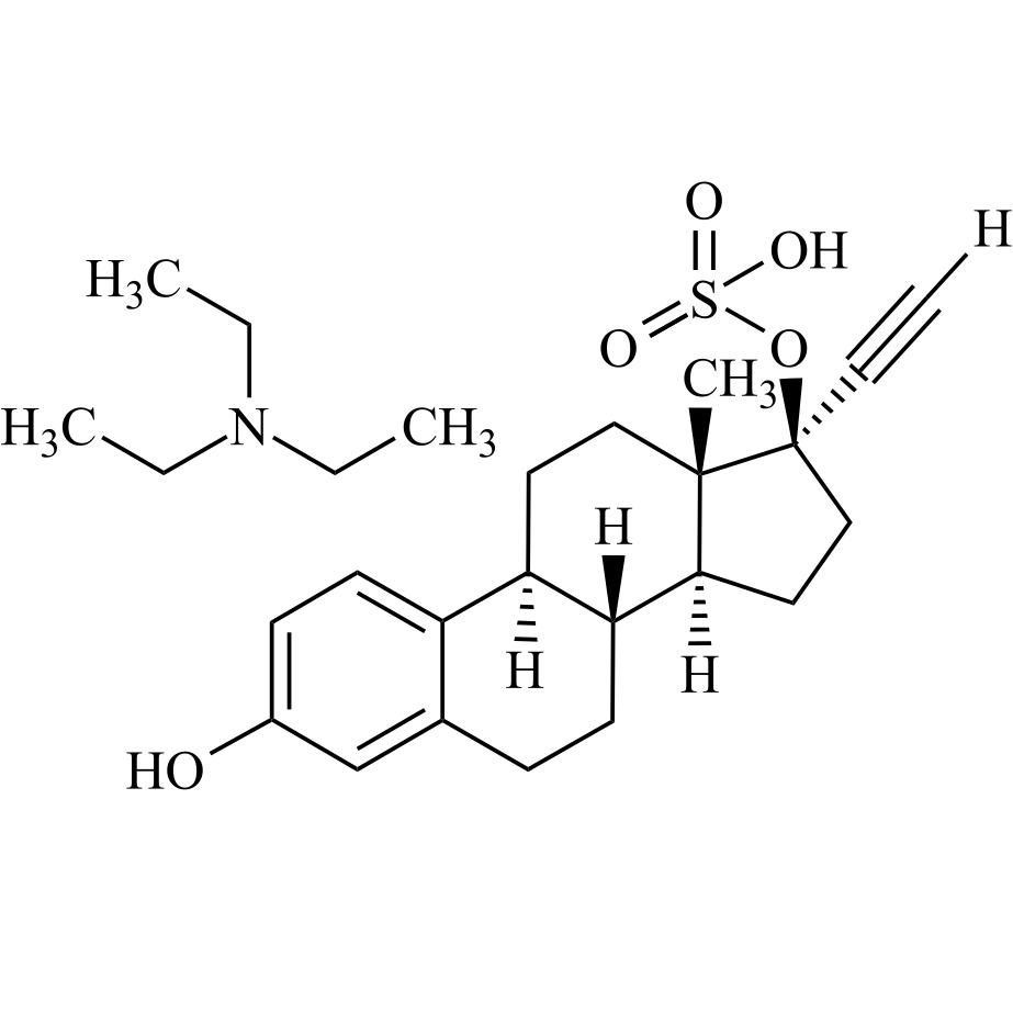 Show details for 17-alpha-Ethynyl Estradiol-17-Sulfate Triethylamine Salt Picture of 17-alpha-Ethynyl Estradiol-17-Sulfate Triethylamine Salt