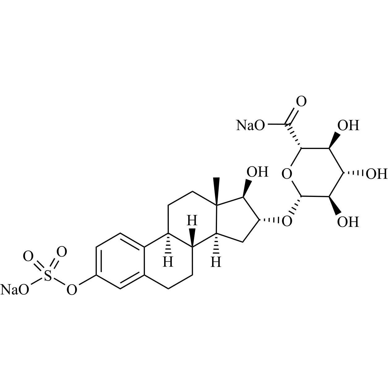 Picture of Estriol-3-Sulfate-16-beta-D-Glucuronide