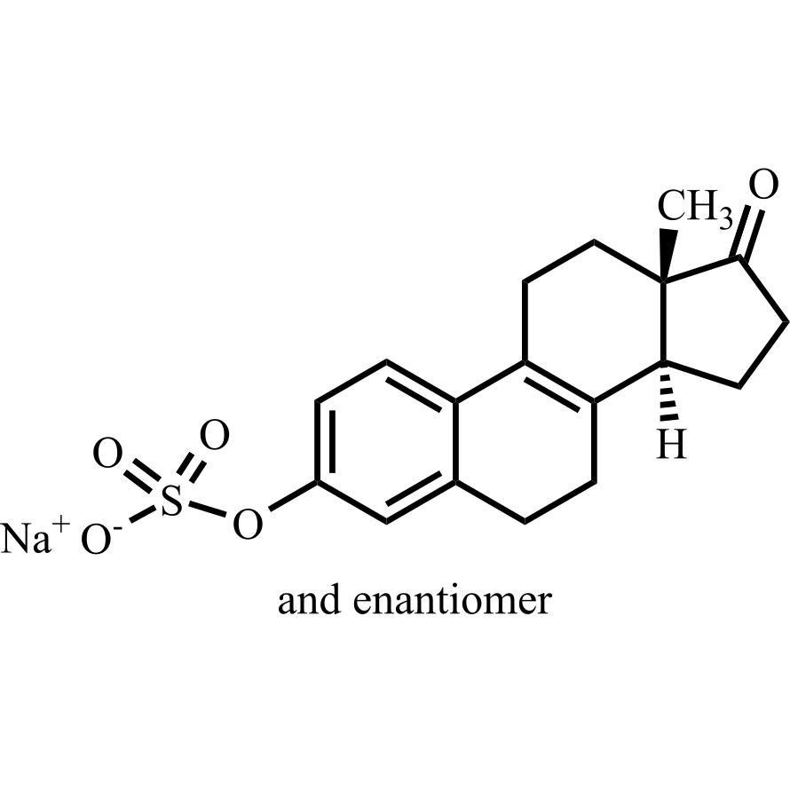 Picture of rac-delta-8,9-Dehydro Estrone Sulfate Sodium Salt