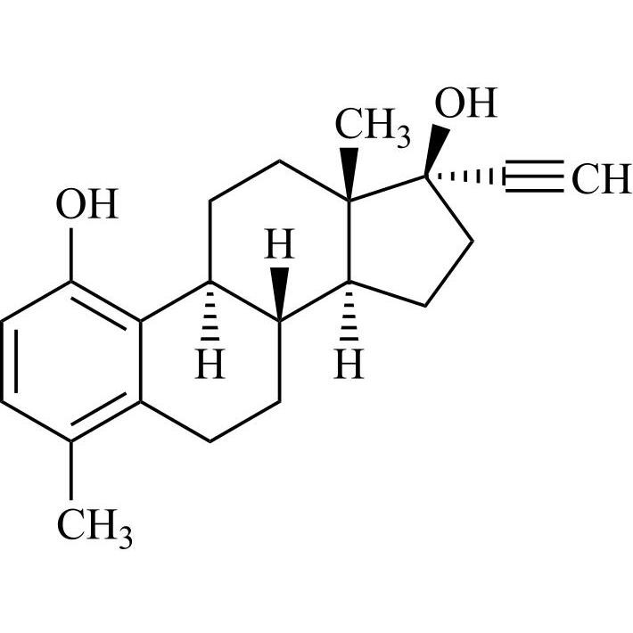 Picture of Ethinylestradiol 1-Hydroxy 4-Methyl Impurity