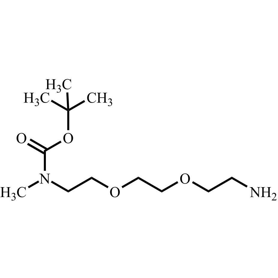 Picture of tert-Butyl-N-[2-[2-(2-aminoethoxy)ethoxy]ethyl]-N-methyl carbamate