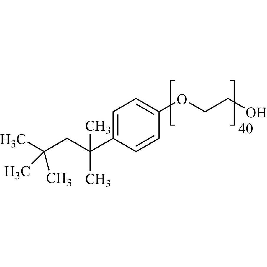 Show details for Polyethylene glycol tert-octylphenyl ether (Triton X-405) Picture of Polyethylene glycol tert-octylphenyl ether (Triton X-405)