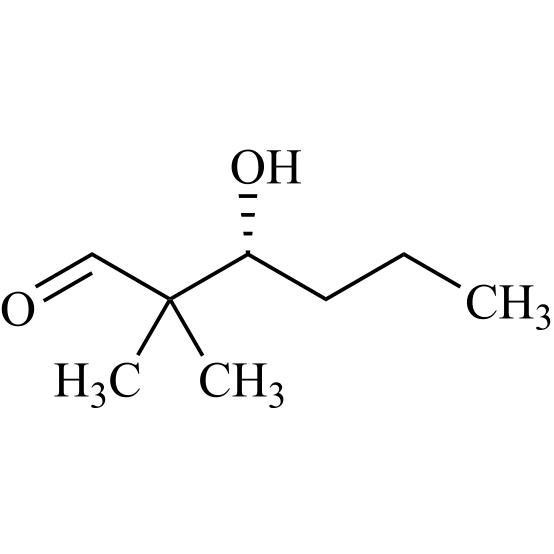 Picture of (3R)-3-Hydroxy-2,2-dimethylhexanal