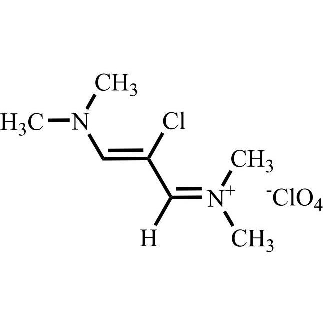 Picture of Etoricoxib Impurity 25 (2-Chloro-N,N-Dimethyl Aminotrimethinium Perchlorate)