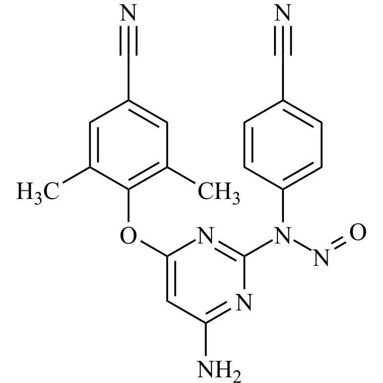 Picture of N-Nitroso Etravirine EP Impurity D