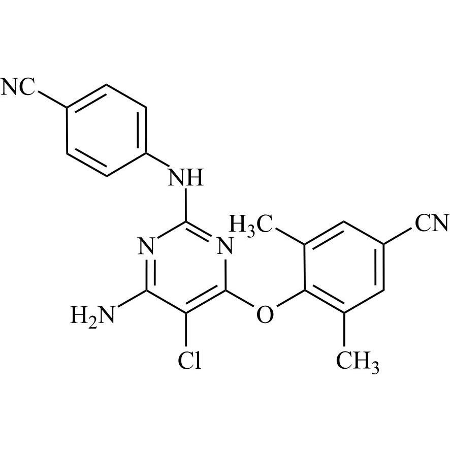 Picture of Etravirine Chloro Impurity