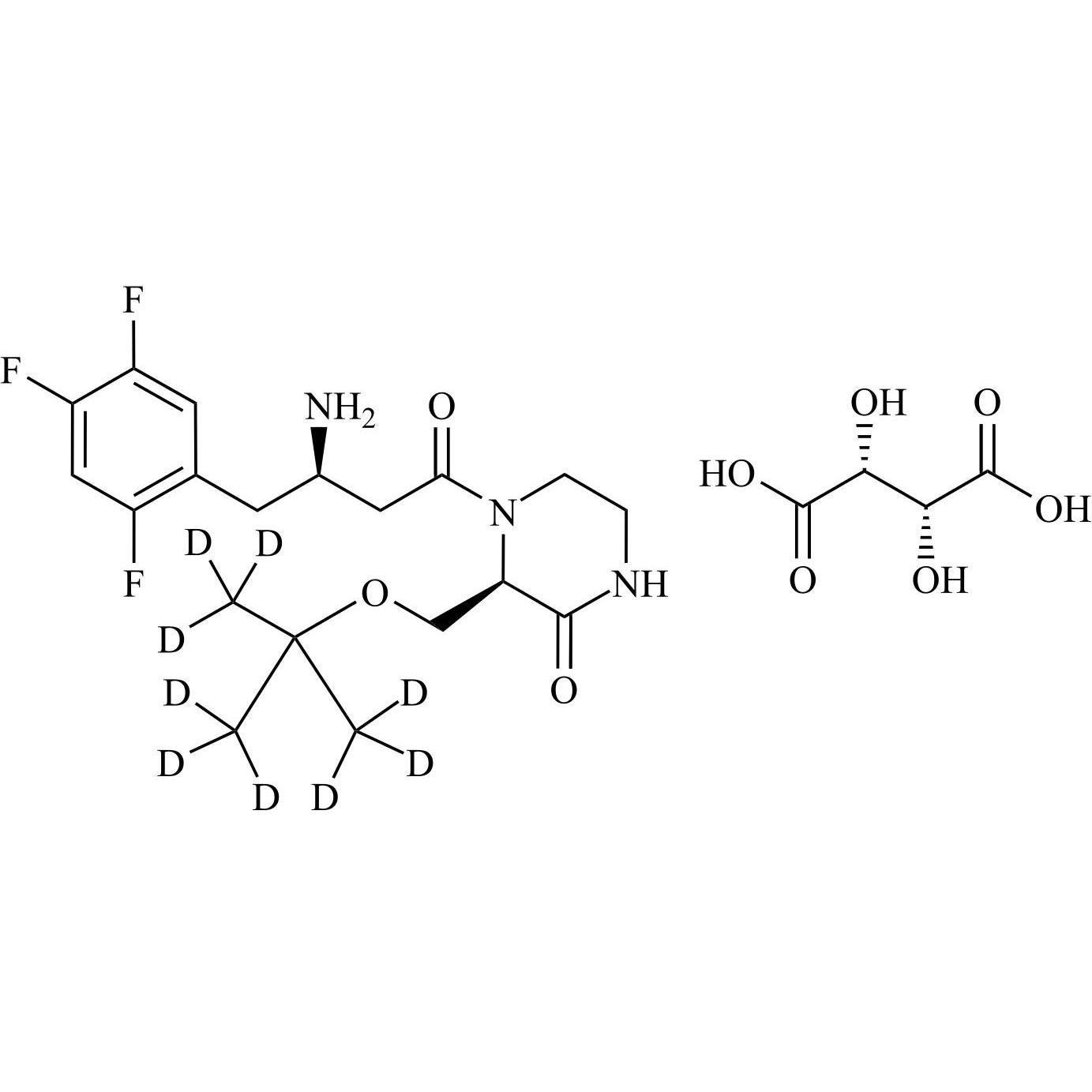 Picture of Evogliptin-d9 L-Tartarate
