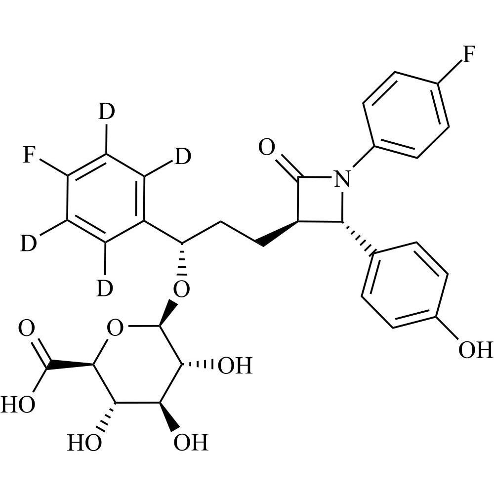 Picture of Ezetimibe-d4 Hydroxy Glucuronide
