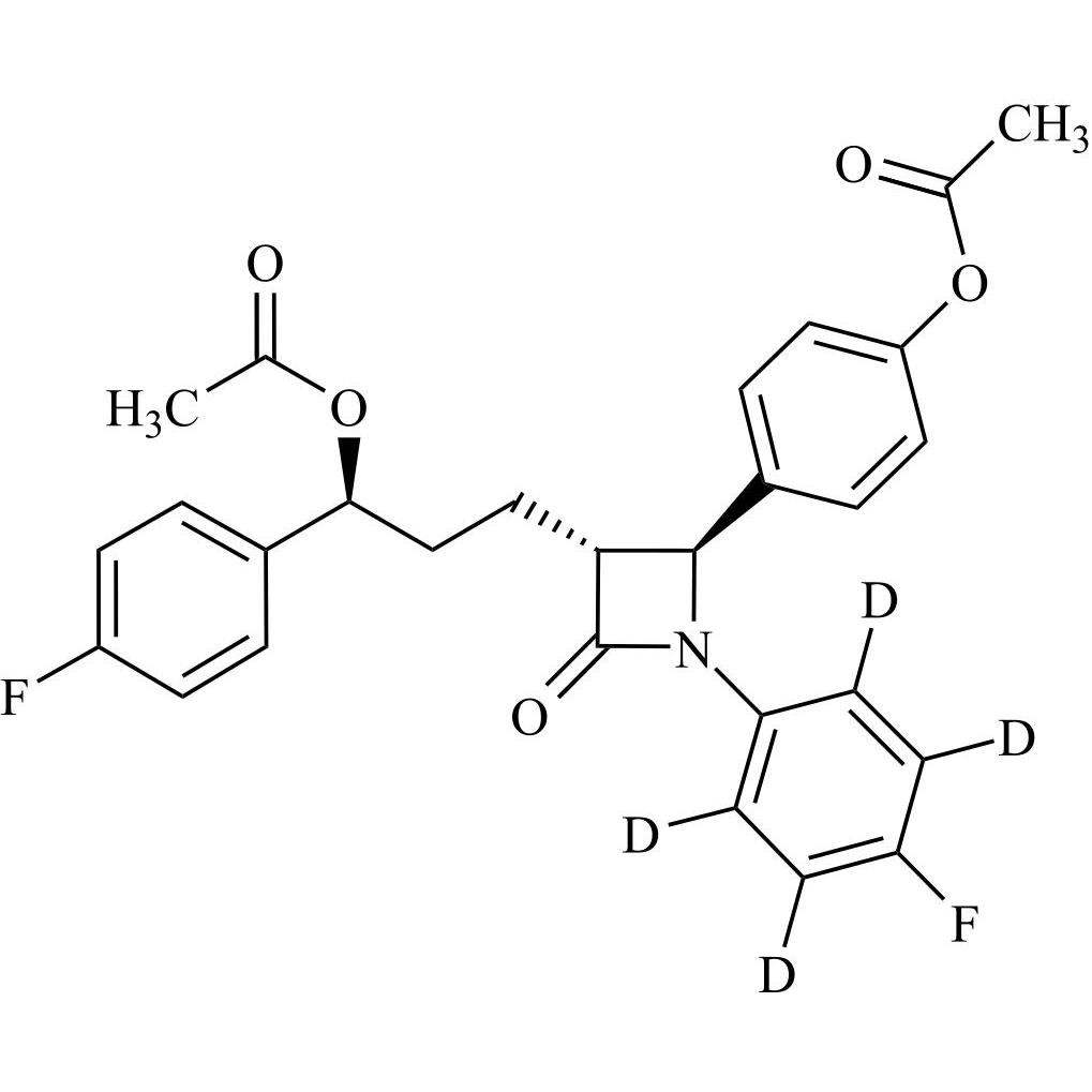Picture of Ezetimibe Diacetate-d4