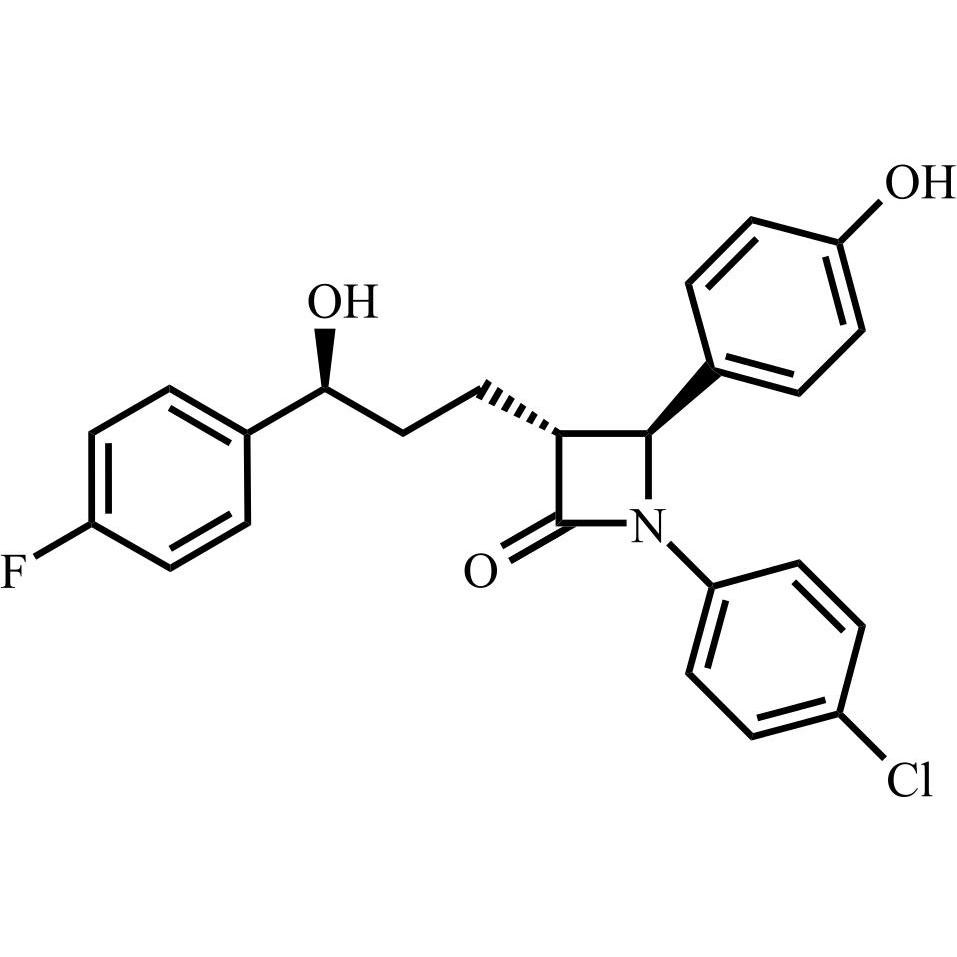 Picture of Ezetimibe Desfluoro Chloro Impurity