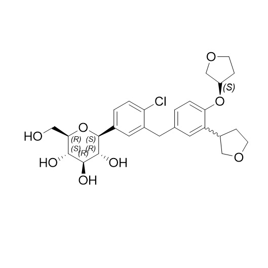 Picture of Empagliflozin 3-(tetrahydrofuran-3-yl) Impurity