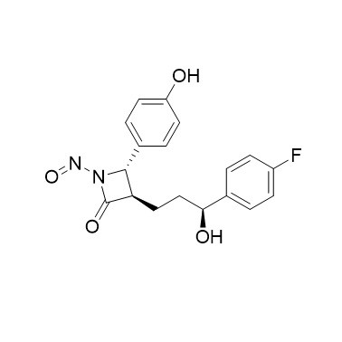 Picture of Ezetimibe Nitroso Impurity 1