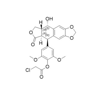 Picture of Etoposide monoacetylchloride  (SRRR Isomer)