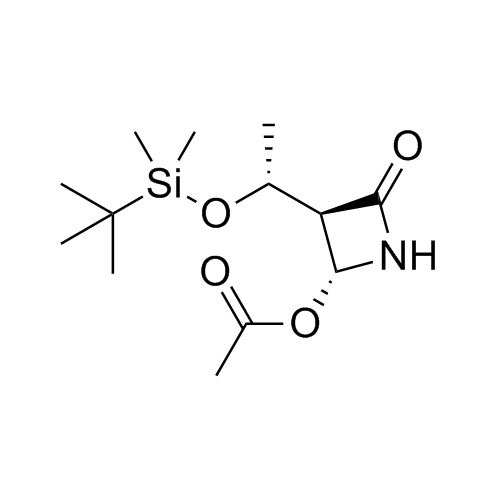 Picture of (3S,4R)-4-Acetoxy-3-[(R)-1-(tert-butyldimethylsilyloxy)ethyl]azetidin-2-one