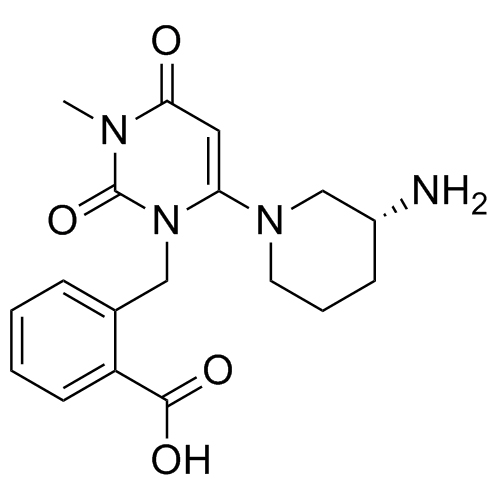 Picture of Alogliptin carboxylic Acid Impurity