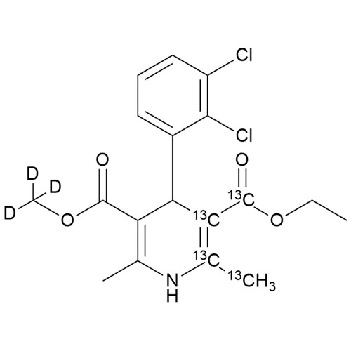 Show details for Felodipine-13C4-d3 Picture of Felodipine-13C4-d3