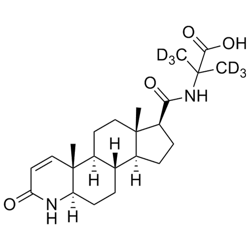 Picture of Finasteride Carboxylic Acid-D6