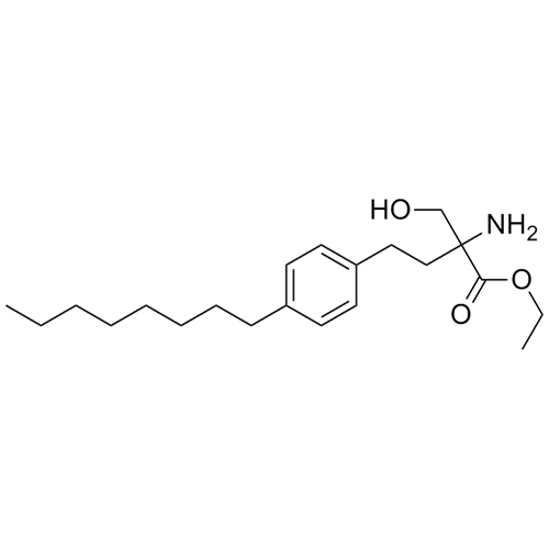 Show details for Ethyl 2-amino-2-(hydroxymethyl)-4-(4-octylphenyl)butanoate Picture of Ethyl 2-amino-2-(hydroxymethyl)-4-(4-octylphenyl)butanoate