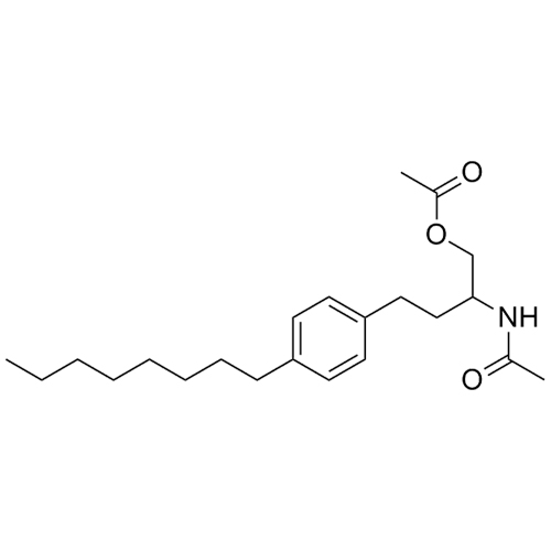 Picture of 2-acetamido-4-(4-octylphenyl)butyl acetate