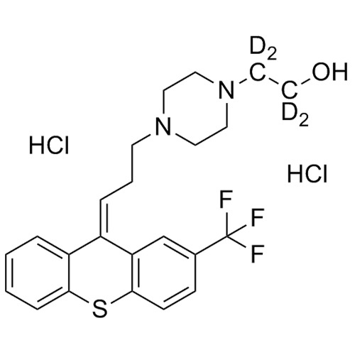 Picture of (E/Z)-Flupentixol-d4 DiHCl