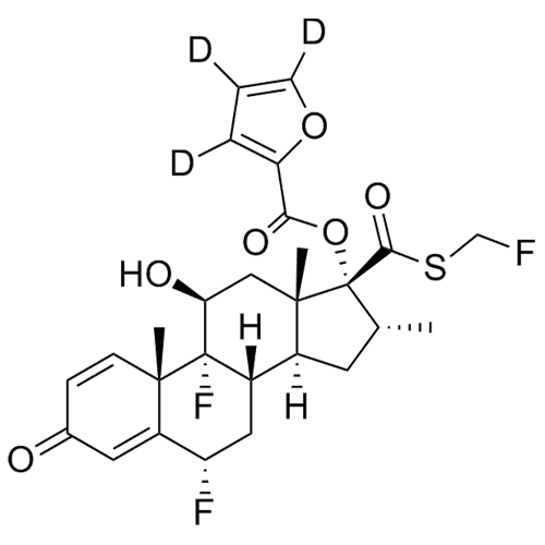 Show details for Fluticasone Furoate-d3 Picture of Fluticasone Furoate-d3