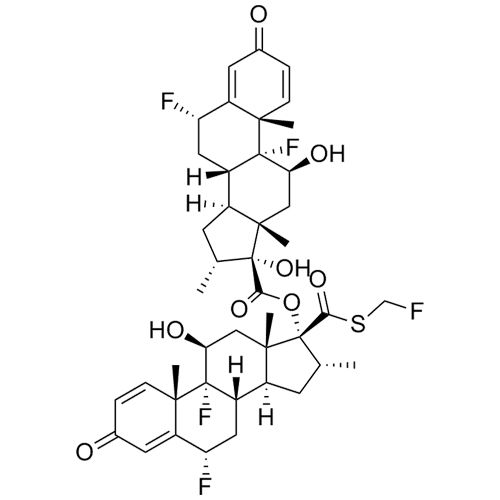 Picture of Fluticasone Propionate EP Impurity G (Fluticasone Dimer Impurity)