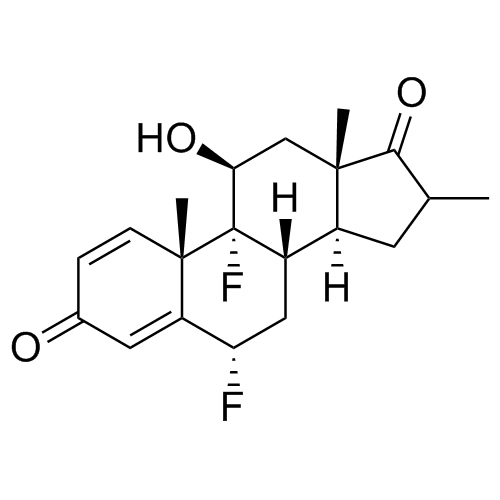 Show details for Fluticasone Impurity 9 (Mixture of Diastereomers) Picture of Fluticasone Impurity 9 (Mixture of Diastereomers)