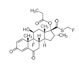Show details for 6-Desfluoro-6-Oxo Fluticasone Propionate Picture of 6-Desfluoro-6-Oxo Fluticasone Propionate