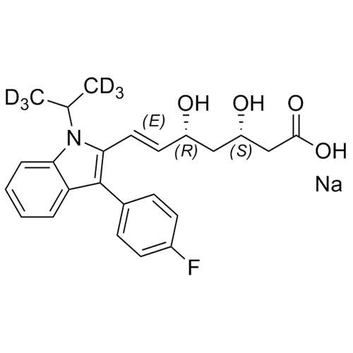 Picture of Fluvastatin-d6 Sodium Salt