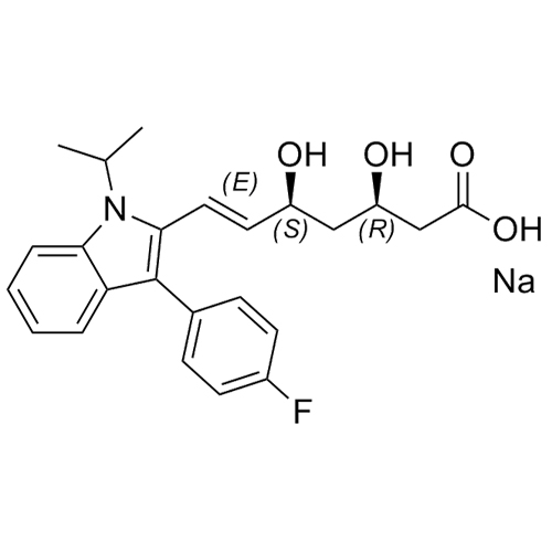 Picture of (3R,5S)-Fluvastatin Sodium Salt