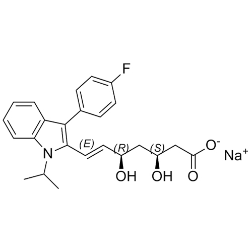 Picture of (3S,5R)-Fluvastatin Sodium Salt