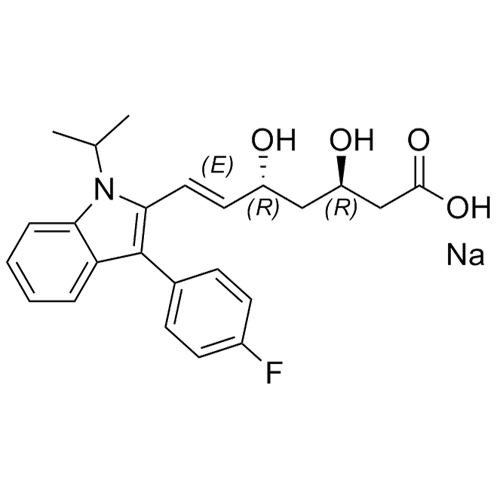 Picture of (3R,5R)-Fluvastatin Sodium Salt