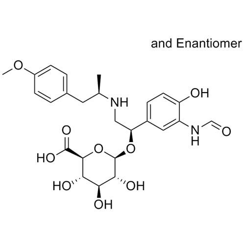 Picture of Formoterol Benzylic Glucuronide (mixture of diastereomers)