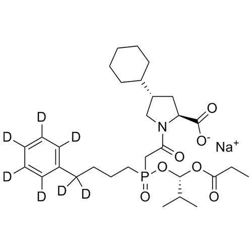 Picture of Fosinopril-d7 sodium salt