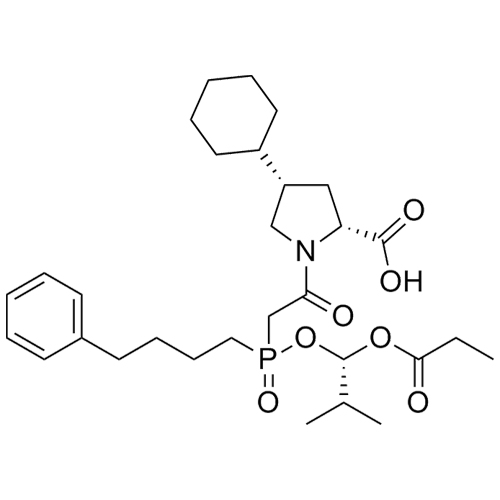 Picture of Fosinopril impurity (2R, 4S isomer)