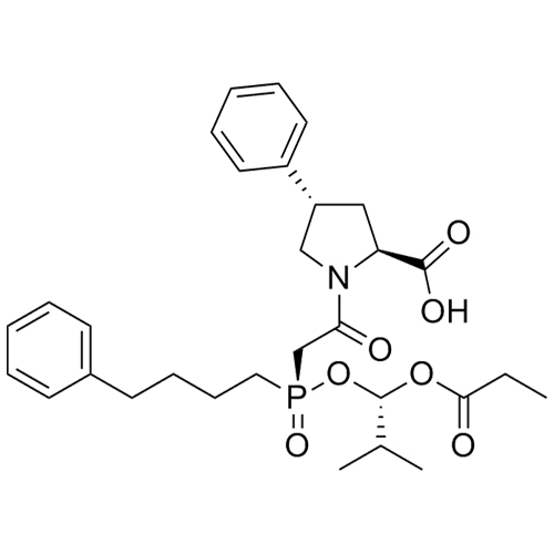 Picture of Fosinopril EP Impurity E (Phenyl Fosinopril)