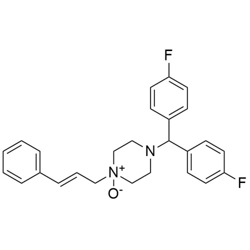 Show details for 4-(bis(4-fluorophenyl)methyl)-1-cinnamylpiperazine 1-oxide Picture of 4-(bis(4-fluorophenyl)methyl)-1-cinnamylpiperazine 1-oxide