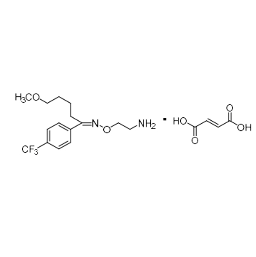 Picture of Fluvoxamine Maleate EP Impurity B Fumarate Salt