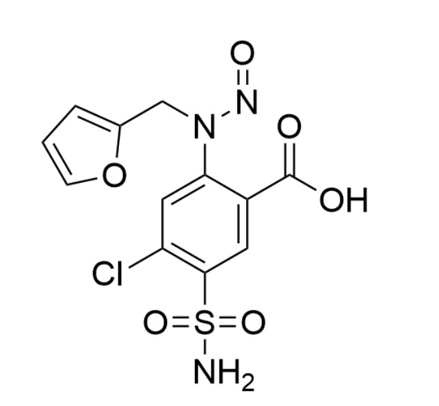 Show details for N-Nitroso Furosemide Picture of N-Nitroso Furosemide