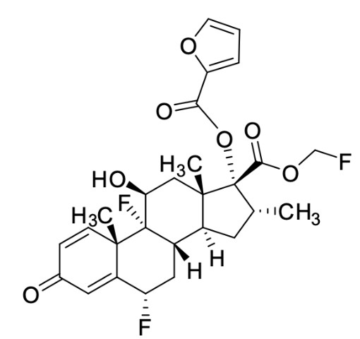 Picture of Fluticasone O-Fluoro Methyl Ester