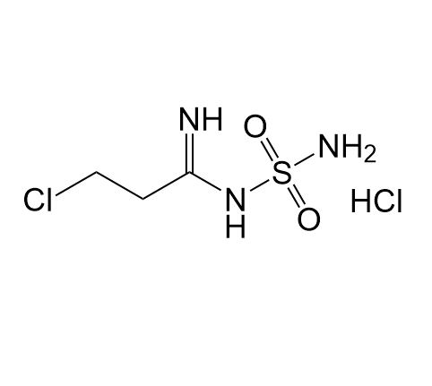 Show details for N-Sulphamyl-3-chloropropionamidine hydrochloride Picture of N-Sulphamyl-3-chloropropionamidine hydrochloride