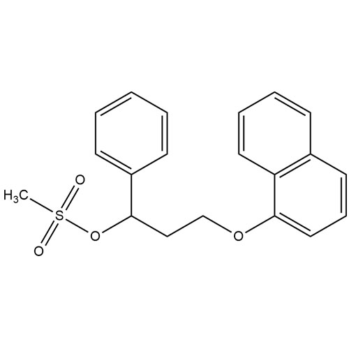 Picture of Fluoxetine methasulfonate analog (racemic mixture)