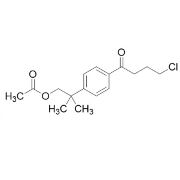 Show details for 2-(4-(4-Chlorobutanoyl)phenyl)-2-methylpropyl acetate Picture of 2-(4-(4-Chlorobutanoyl)phenyl)-2-methylpropyl acetate