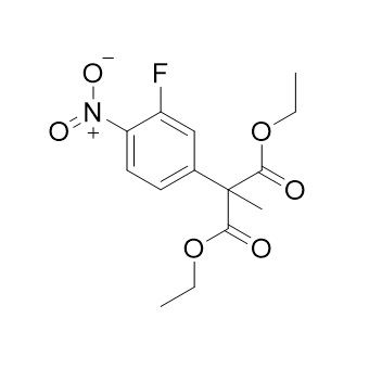Show details for Flurbirprofen 3-fluoro-4-nitropheny Diethyl Ester Impurity Picture of Flurbirprofen 3-fluoro-4-nitropheny Diethyl Ester Impurity