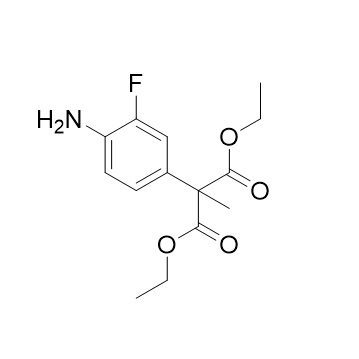 Show details for Flurbirprofen 2-(4-amino-3-fluorophenyl) Diethylester Impurity Picture of Flurbirprofen 2-(4-amino-3-fluorophenyl) Diethylester Impurity