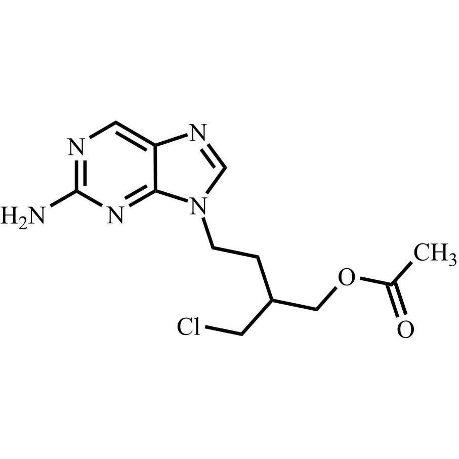 Picture of Famciclovir Deoxy-Chloro Impurity