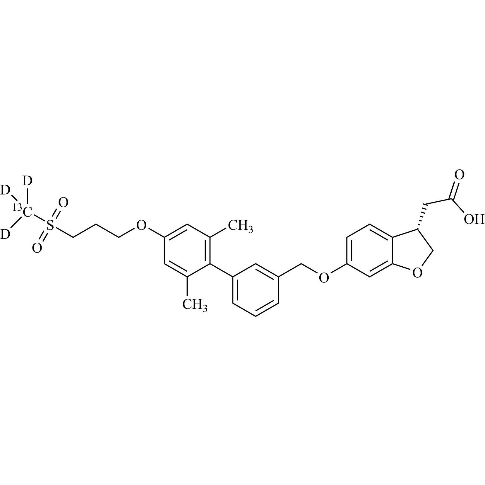 Picture of Fasiglifam (TAK-875) -13C-d3