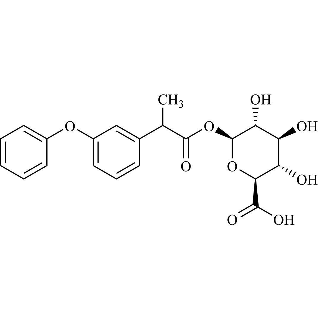 Picture of Fenoprofen Acyl Glucuronide (Mixture of Diastereomers)