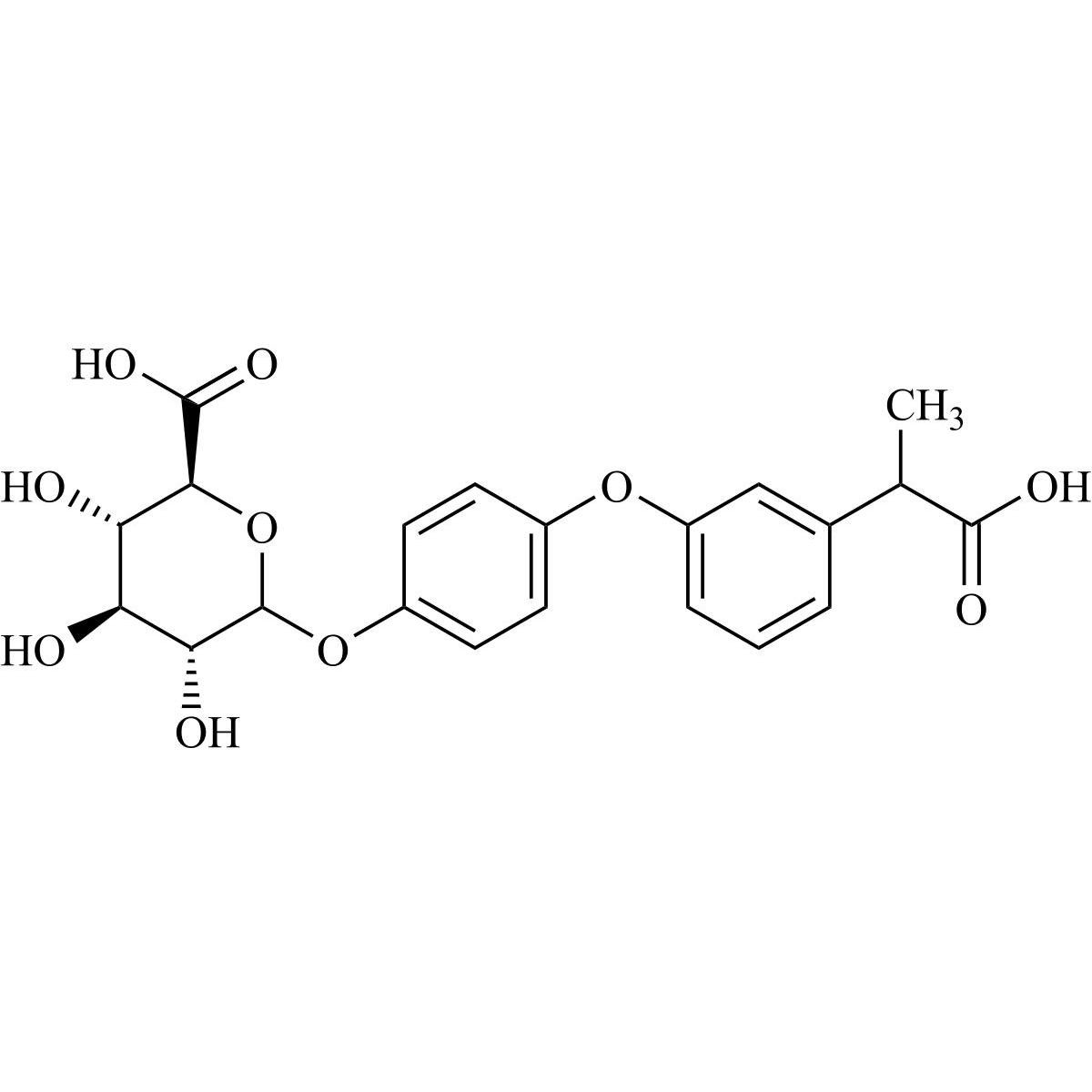 Picture of 4'-Hydroxy Fenoprofen O-Glucuronide (Mixture of Diastereomers)