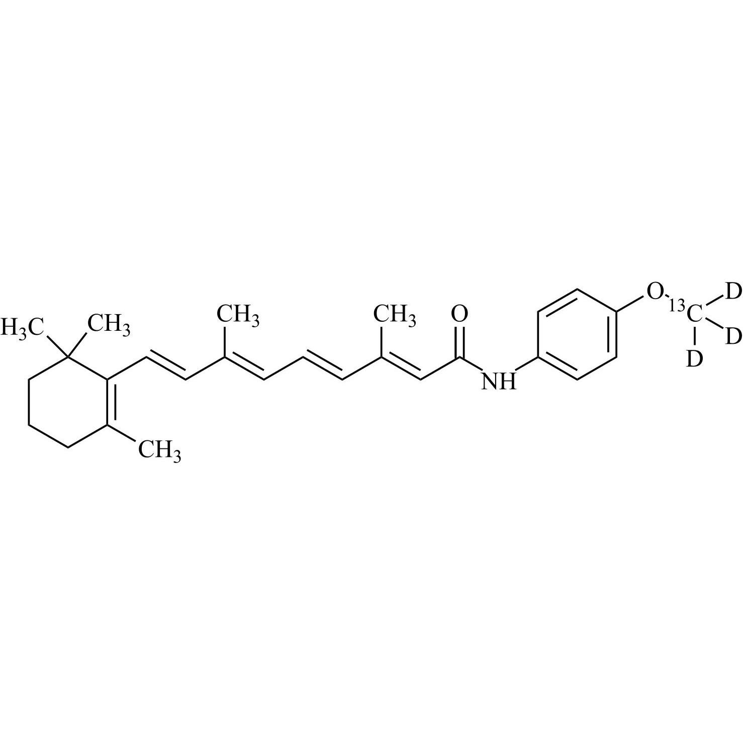 Picture of 4-Methoxy Fenretinide-13C-d3